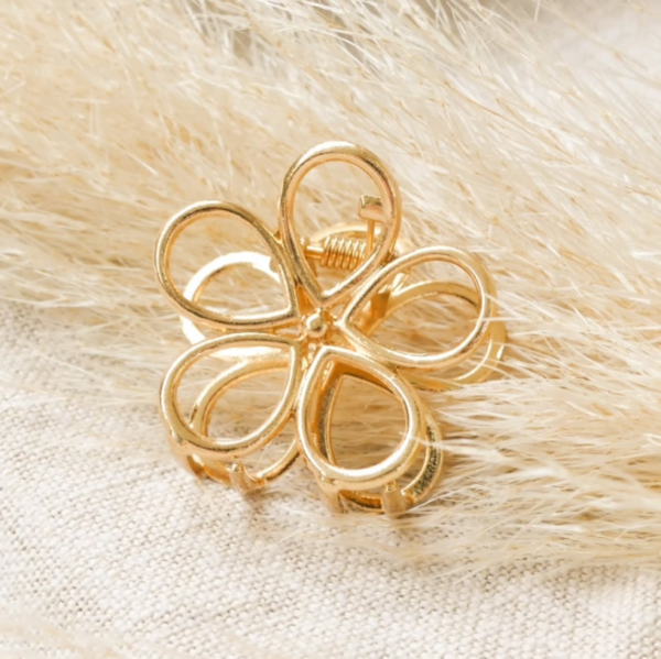 Barrette mini fleur