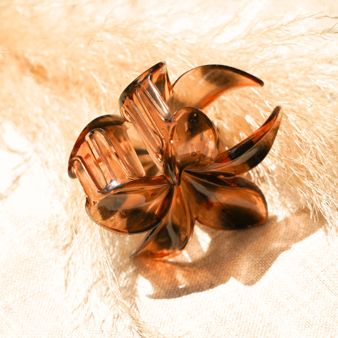 Barrette Tiaré Marron – Image 2