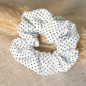Chouchou Polka Blanc