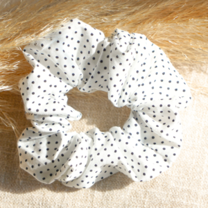 Chouchou Polka Blanc